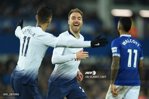 Everton vs Tottenham, Premier League