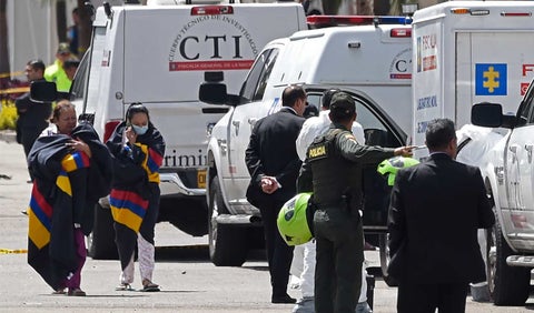 Atentados en Bogotá han dejado hasta ahora diez víctimas mortales