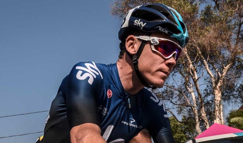 Chris Froome durante la etapa del Tour Colombia