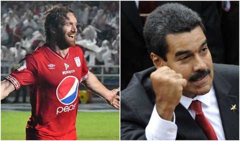 Fernando Aristeguieta y Nicolás Maduro