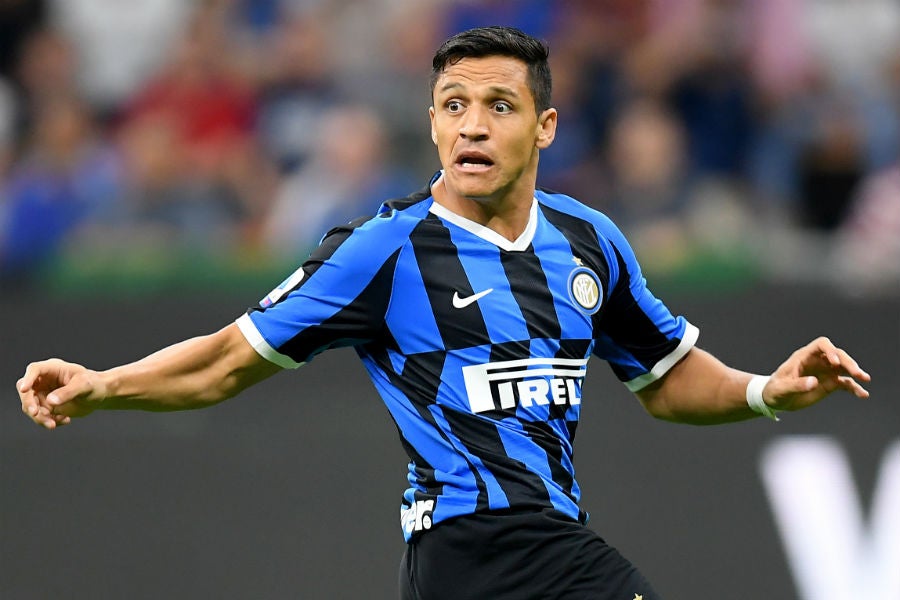 Alexis Sánchez, jugador del Inter de Milán
