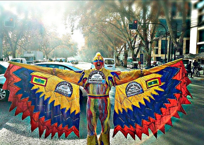 El Cole, hincha de la Selección Colombia