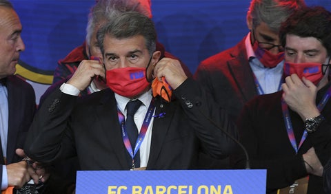 Joan Laporta, presidente del Barcelona