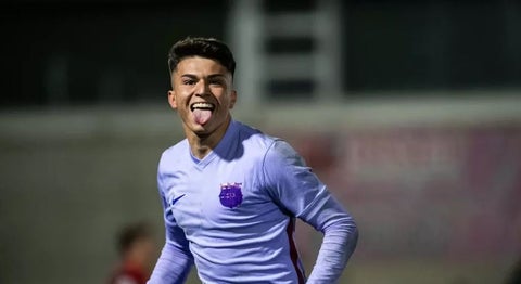 Juan David Fuentes, colombiano de La Masía del Barcelona