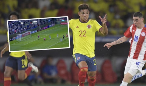 Diego Valoyes convirtió el golazo de la fecha en Copa Argentina.