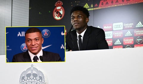 Aurélien Tchouaméni - Kylian Mbappé