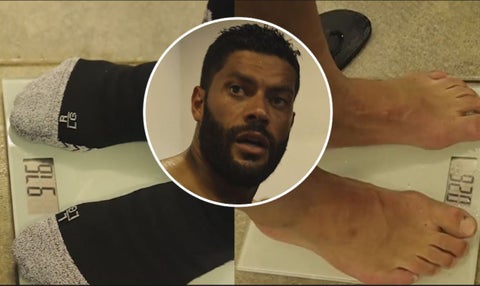 Hulk perdió casi 6 kilos de peso en un partido