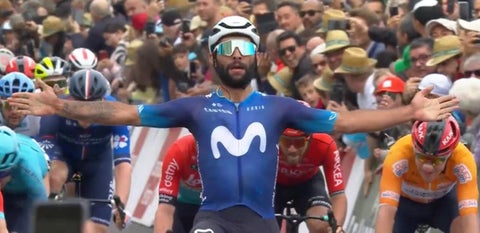 Fernando Gaviria, ganador de la última etapa del Tour de Romandía 2023