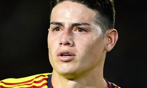 James Rodríguez con la Selección Colombia