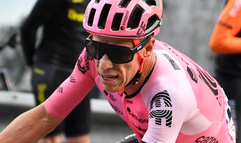 Rigoberto Urán en una carrera del 2023 con Education First