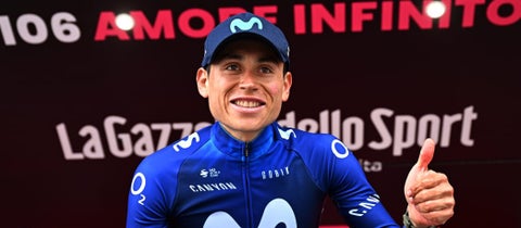 Einer Rubio en una de las etapas del Giro de Italia 2023