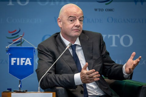 Gainni Infantino, presidente de la FIFA
