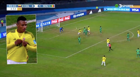 El golazo de Óscar Cortés con Colombia ante Senegal en el Mundial sub 20