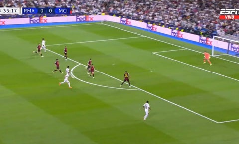 Real Madrid vs Manchester City: gol de Vinicius, Champions League