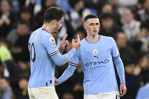 Manchester City, actual líder de la Premier League