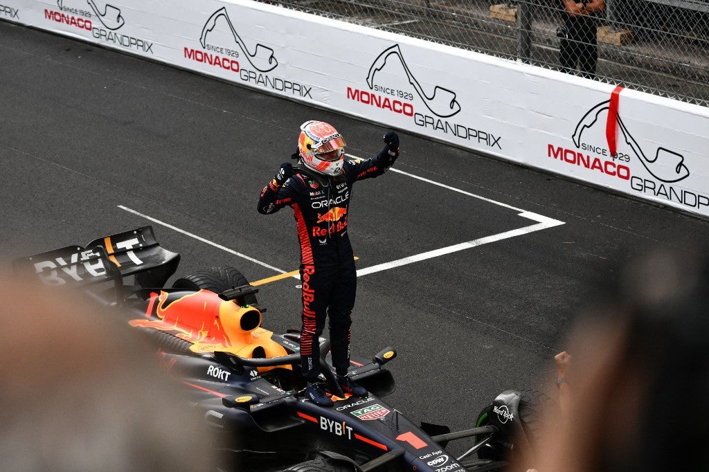 Max Verstappen tras ganar el Gran Premio de Mónaco de Fórmula 1