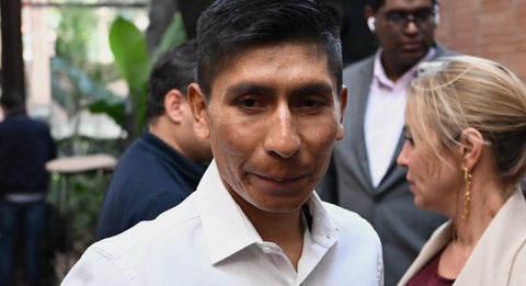 Nairo Quintana recibió apoyo de patrocinio por parte de Colgas