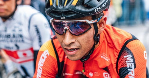 Santiago Buitrago en una etapa del Giro de Italia 2023