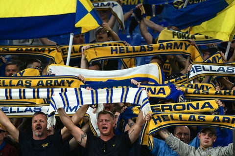 Hellas Verona se salvó del descenso en la Serie A de Italia