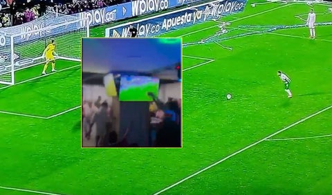 Jarlan Barrera fallando el penal de la final Millonarios vs Nacional