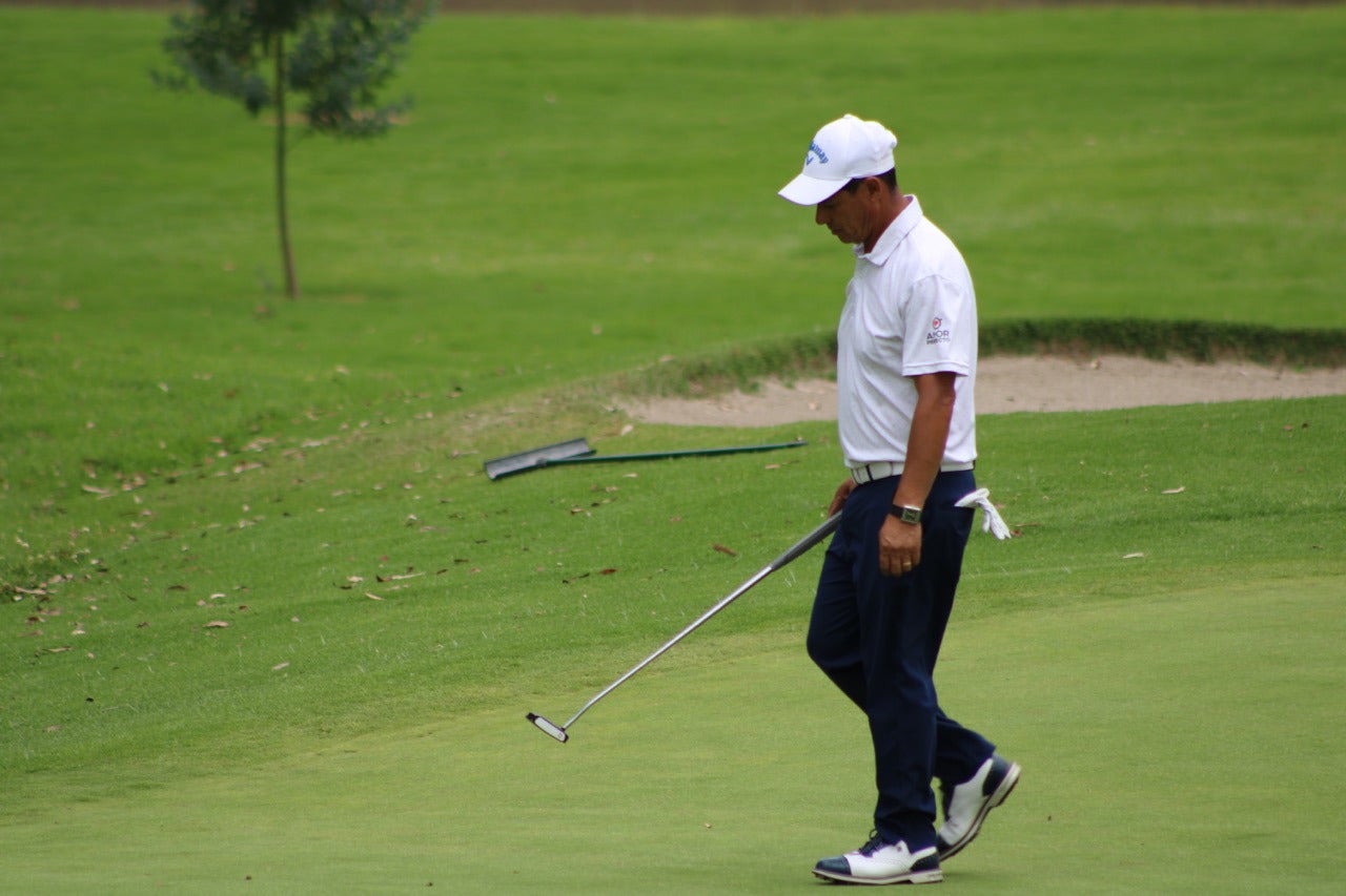 Jesús Amaya en un torneo del calendario nacional