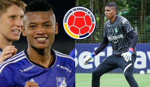 Óscar Cortés y Kevin Mier, convocados a la Selección Colombia de mayores