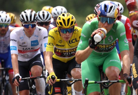 Vingegaard y Pogacar en el pasado Tour de Francia