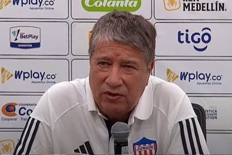 'Bolillo' Gómez tras derrota de Junior ante Medellín en el Atanasio