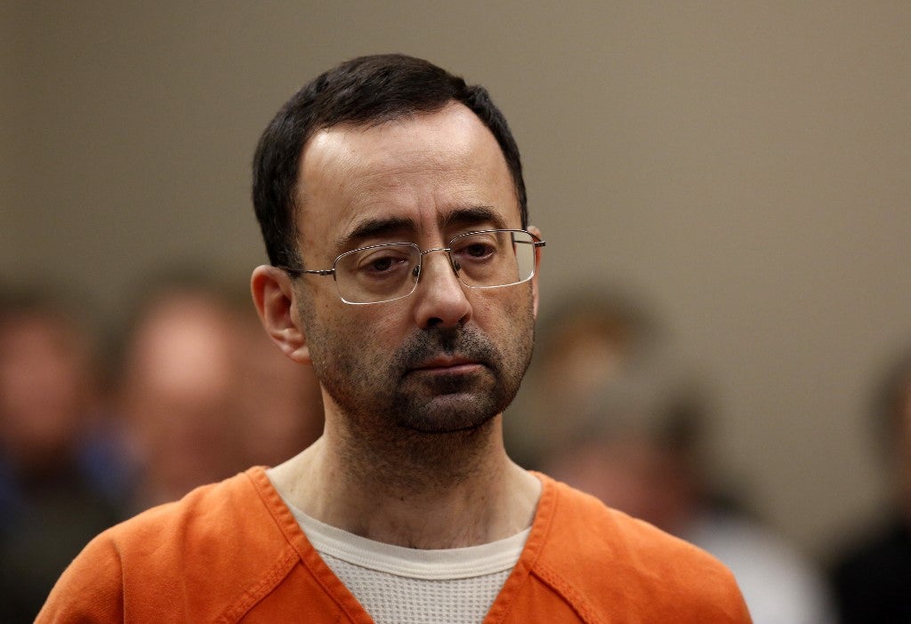 Larry Nassar, exmédico de la selección de EEUU de gimnasia