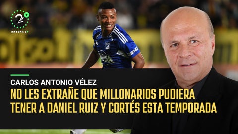 No les extrañe que Millonarios pudiera tener a Daniel Ruiz y Óscar Cortés esta temporada