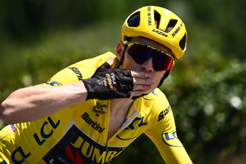 Jonas Vingegaard durante la etapa 18 del Tour de Francia