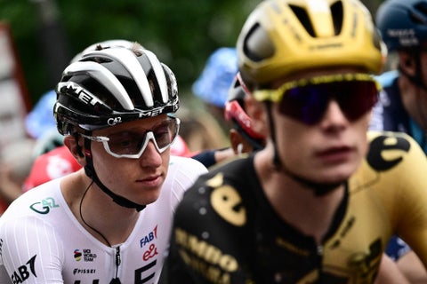 Vingegaard le sacó más de 50 segundos a Pogacar en el Tour de Francia