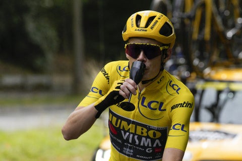 Vingegaard en la última etapa del Tour de Francia 2023