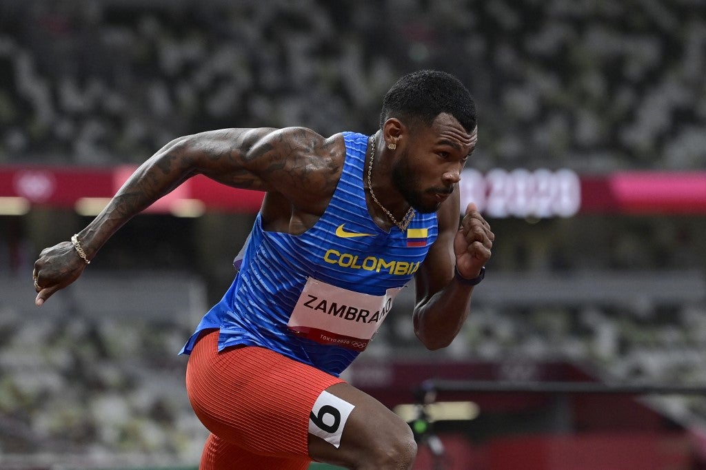 Anthony Zambrano, descalificado en los 400 metros del mundial de atletismo