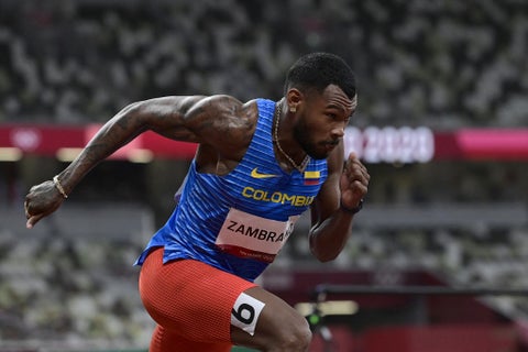 Anthony Zambrano, descalificado en los 400 metros del mundial de atletismo