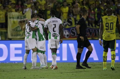 Atlético Nacional derrotó a Huila 1-0 en Neiva este 20 de agosto de 2023