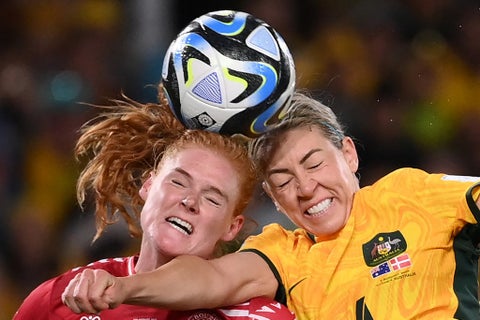 Australia no tuvo problema y eliminó a Dinamarca en el mundial femenino