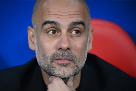 Pep Guardiola, entrenador del Manchester City