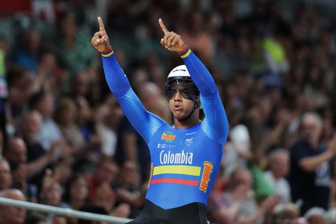 Kevin Quintero, oro en el keirin de los Mundiales de ciclismo 2023