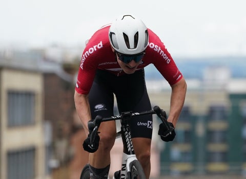 Albert Philipsen ganó el oro en la prueba de ruta junior masculina de los mundiales de ciclismo