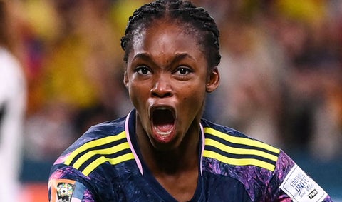 Linda Caicedo con la Selección Colombia