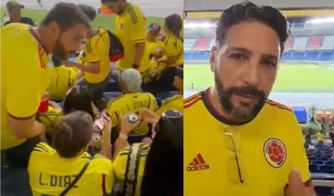 Agmet Scaff y su versión del incidente en partido Colombia vs Venezuela