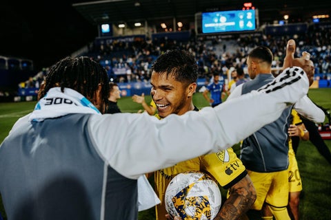 Cucho Hernández tras triplete en la MLS