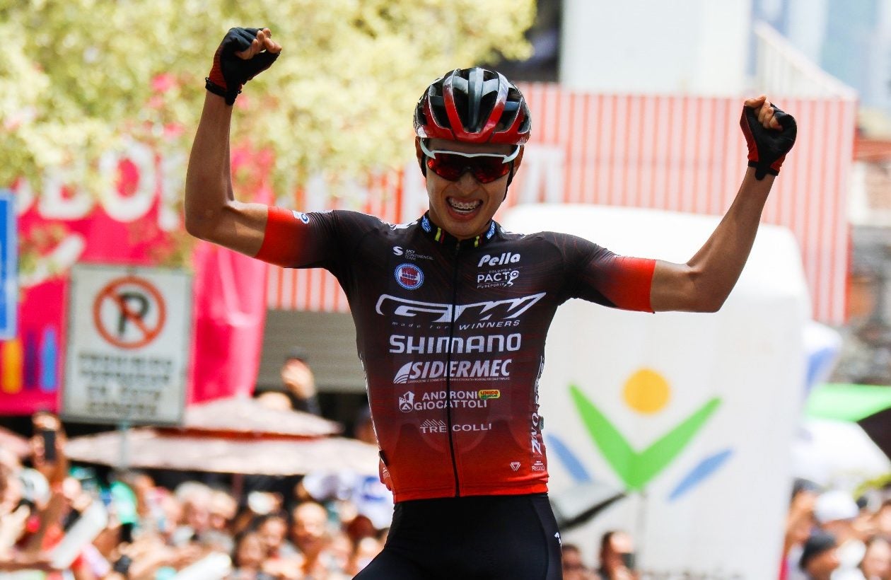 Diego Pescador ganó la etapa 8 del Clásico RCN Banco Agrario 2023