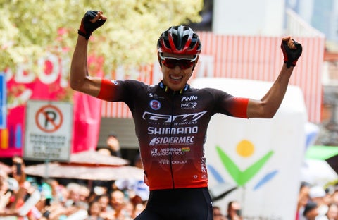 Diego Pescador ganó la etapa 8 del Clásico RCN Banco Agrario 2023