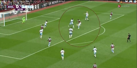 Golazo de John Jáder Durán con el Aston Villa ante Crystal Palace en la Premier