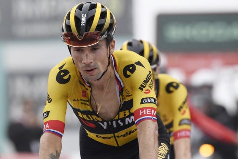 Primoz Roglic terminó tercero en la Vuelta a España 2023