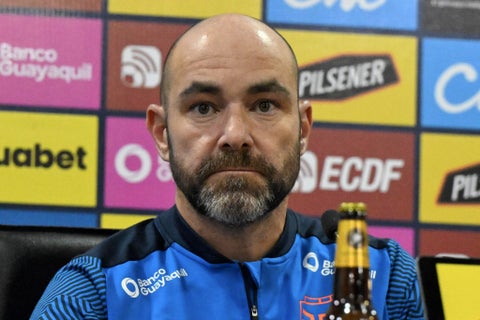 Félix Sánchez, técnico de Ecuador, rival de Colombia este martes en Quito