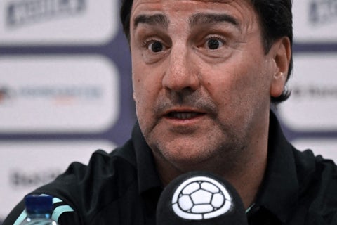 Néstor Lorenzo, actual técnico de Colombia para las eliminatorias al mundial de 2026