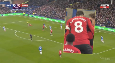 Golazo de Garnacho con el Manchester United